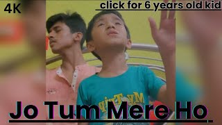 Jo Tum Mere Ho  Cover by 6 years old kid Krish Mondal  Kishore Mondal [upl. by Euqinobe294]