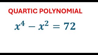 Quartic Polynomial [upl. by Estey]