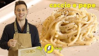 Caccio e Pepe  How to make in 10 min  Chef Andy [upl. by Laura]