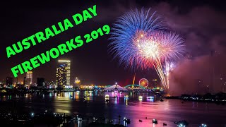 2019 Australia Day Skyworks  Perth WA [upl. by Nnaear35]