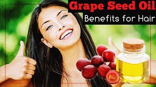 Grape Seed Oil for Hair Benefits and Uses [upl. by Sayers218]