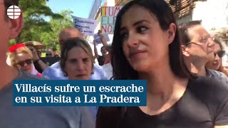 Begoña Villacís sufre un escrache en su visita a La Pradera [upl. by Ylecara]