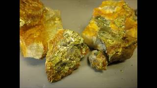 Pyrite or Chalcopyrite Chemical Analysis Rock and Mineral Identification [upl. by Eniarda704]