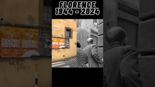 What behind the corner Civilians in FLORENCE 19442024 ww2 thenandnow history pictures [upl. by Yurik]