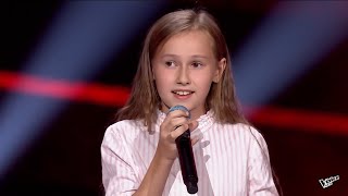 Ola Gwazdacz  FULL Dwa występy  The Best  Dłoń  The Voice Kids 3 [upl. by Brennen]