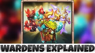 THE WARDENS  Explained  CASTLE CLASH [upl. by Dexter]