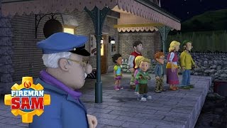 Fireman Sam US Official Fire at the Railway Station [upl. by Ainecey]