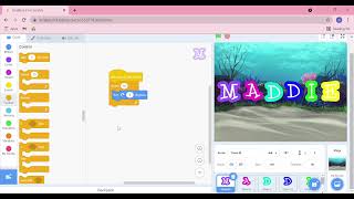 Scratch Coding Tutorial 5 Using Motion Looks Sounds Events and Control Blocks to Animate [upl. by Niwrek]