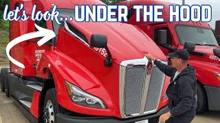 2024 Kenworth T680  Under the Hood [upl. by Aerbas]