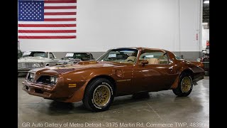 1978 Pontiac Firebird Trans Am For Sale  Walk Around [upl. by Daune]