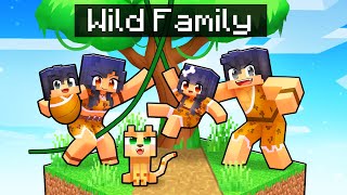 Having a WILD FAMILY in Minecraft [upl. by Gorrono]