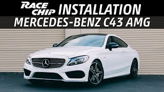 MercedesBenz C43 AMG RaceChip Tuning Installation  GLC 43  GLE 43  C450 [upl. by Atinihs151]