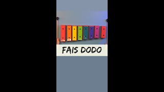 Apprenez à jouer Fais Dodo Colas mon petit frère avec des instruments colorés en un clin dœil [upl. by Galvan]