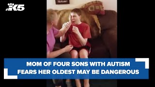 All four of their sons have autism  now one is turning dangerous [upl. by Aihceyt81]