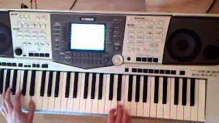 Biesiada  Mydełko Fa COVER YAMAHA PSR 2000 [upl. by Ahseinod602]