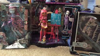 LIZZIE’S HUGE NEW MONSTER HIGH AND EVER AFTER HIGH DOLL HAUL [upl. by Ahsla]