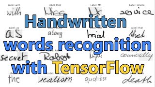 StepbyStep Handwriting Recognition Tutorial Using TensorFlow [upl. by Illac]