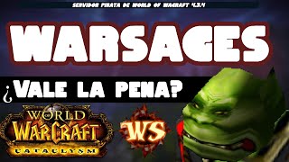 WARSAGES  GPLP WoW ¿VALE LA PENA EN 2021 Servidor privado World of Warcraft 434 [upl. by Alyaj]