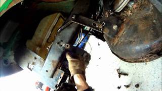 Part 1  K46 hydrostatic drive Removal [upl. by Shandra]