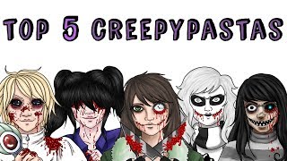 TOP 5 CREEPYPASTA FEMENINOS JUDGE ANGELS LULÚ ZERO VAILLY EVANS CLOCKWORK  Draw My Life [upl. by Filmer]