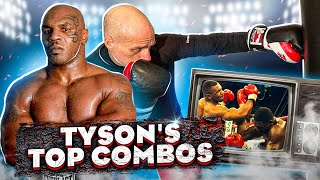 Mike Tyson Combos for the Heavy Bag and Shadow Boxing [upl. by Eeruhs]