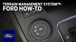 Terrain Management System™  Ford HowTo  Ford [upl. by Manaker250]