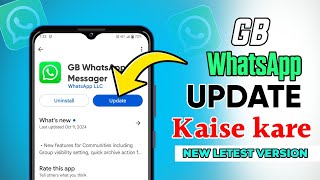 GB WhatsApp Kaise Download Kare  how to Download GB WhatsApp latest version  gbWhatsApp Download [upl. by Cristy]