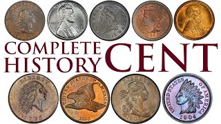 The Cent Complete History and Evolution of the US Penny [upl. by Lorusso]