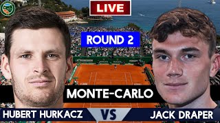 Hurkacz vs Draper Live Stream  ATP Monte Carlo 2024  R2  Hubert Hurkacz vs Jack Draper Live [upl. by Jerad]