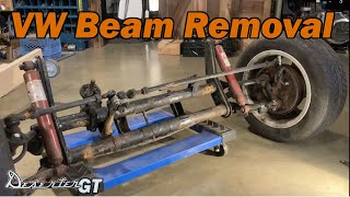 How To Remove a VW Bug Front Beam  ep4 Autodynamics Deserter GT Dune Buggy [upl. by Natalie]