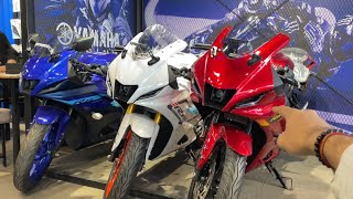 2024 Yamaha R15 V4 All New Colors Full Review [upl. by Namwen]