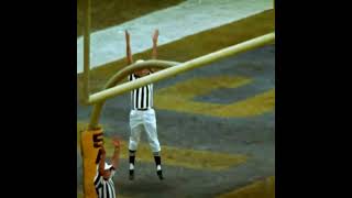 1970118 detroitlions  neworleanssaints Tom Dempsey 63yard field goal nfl [upl. by Margherita]