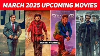 Top 10 Upcoming Movies In March 2025 In Hindi  Upcoming Bollywood amp South Indian Films [upl. by Nothgiel]