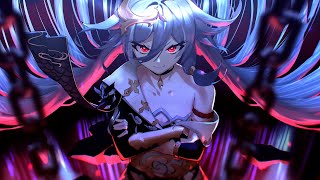 Nightcore  A Little Bit Dangerous Lyrics [upl. by Rubin]