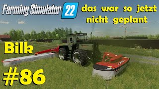 LS22 Bilk 86 auf in den nächsten Grasschnitt für neues Heu  Farming Simulator 22 [upl. by Nodnarb]