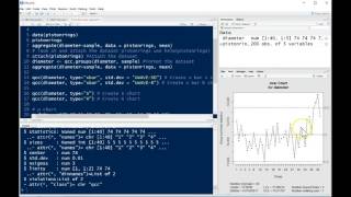 R tutorial for Control Charts using qcc package [upl. by Yud]