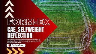 Form Ex CAE Self Weight Deflection [upl. by Zirtaeb]