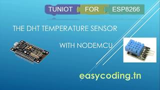 NodeMcu ESP8266 Tutorial A10 Temperature sensor DHT11 DHT21 DHT22 [upl. by Davita]