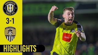 HIGHLIGHTS 📺  Town hit 3 in Notts County victory [upl. by Nnagem]