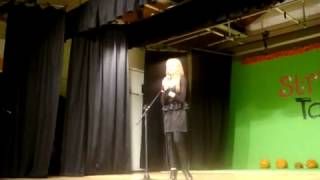 Melanie McCabe at School Talent Show [upl. by Sigfrid]