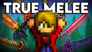 Can I Beat Terraria With TRUE MELEE ONLY [upl. by Elrebma358]