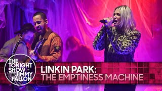 Linkin Park The Emptiness Machine  The Tonight Show Starring Jimmy Fallon [upl. by Taddeusz]