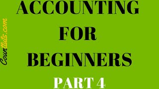 Accounting for Beginners  Part 4  Accruals amp Prepayments [upl. by Varrian154]