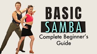 Basic Samba TOP TEN STEPS amp Routine [upl. by Gintz]