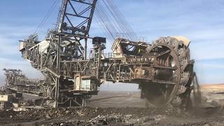 Bucket Wheel Excavators At Action  Mining Excavators [upl. by Haneehs]