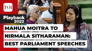 From Mahua Moitra to Nirmala Sitharaman five best speeches of the Indian Parliament [upl. by Loy]