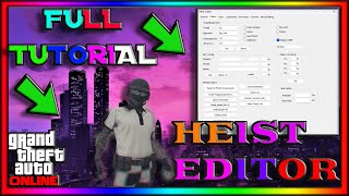 Install amp Setup Heist Editor v3513  INSANE NEW FEATURES  GTA Online [upl. by Eudora]