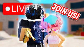 🔴 PLAYING ROBLOX WITH ARIANA GRANDE [upl. by Mosi908]