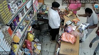 Robbery in Supermarket Saudi Araba [upl. by Menedez803]