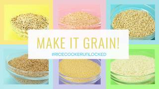 6 MustTry Whole Grain Recipes using your Aroma rice cooker [upl. by Albina]